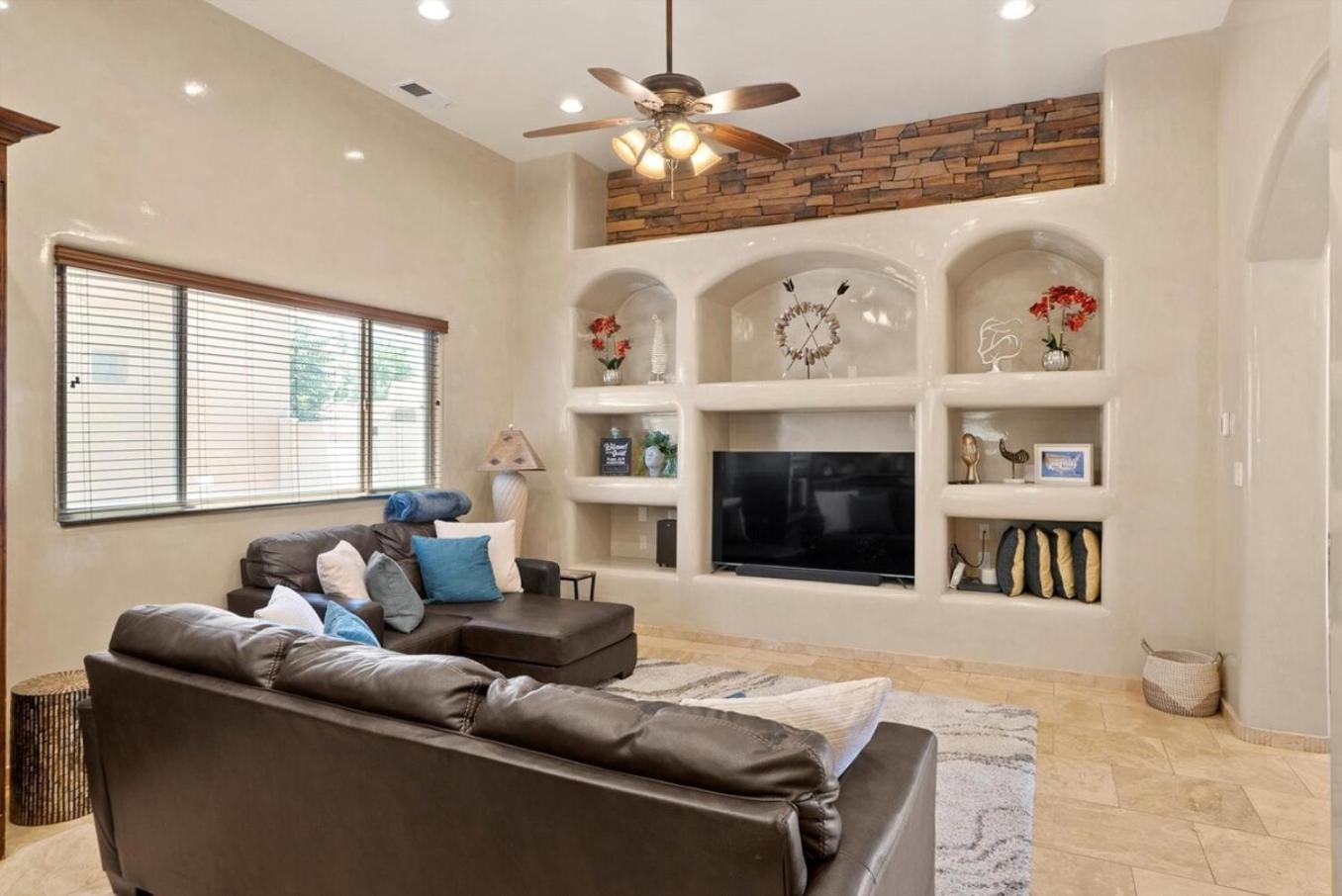 Luxury Tuscan Villa Near Old Town Albuquerque Luaran gambar