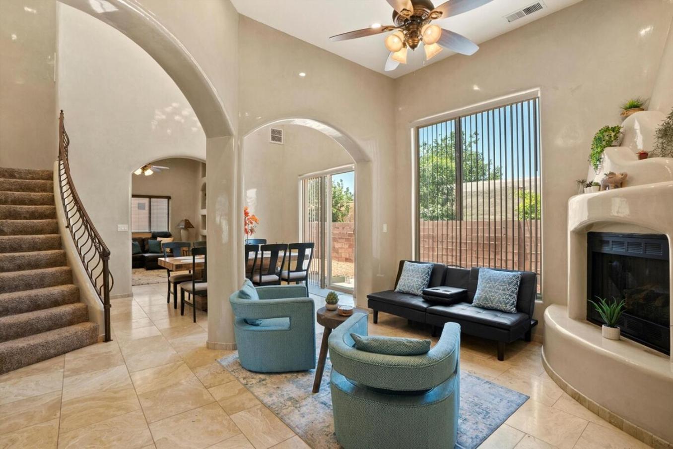 Luxury Tuscan Villa Near Old Town Albuquerque Luaran gambar